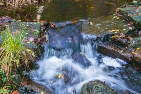 Small waterfall Stock Photos