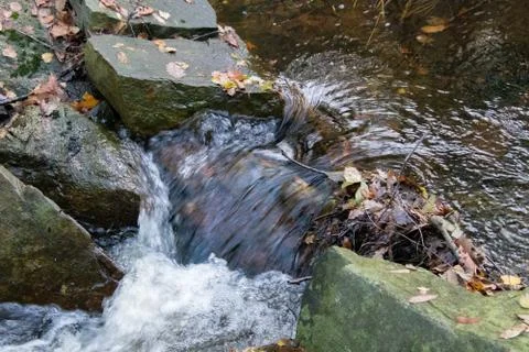Small waterfall Stock Photos