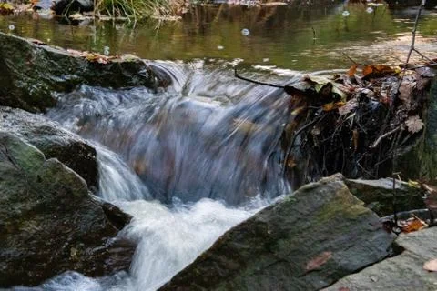 Small waterfall Stock Photos