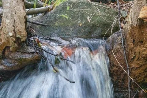 Small waterfall Stock Photos