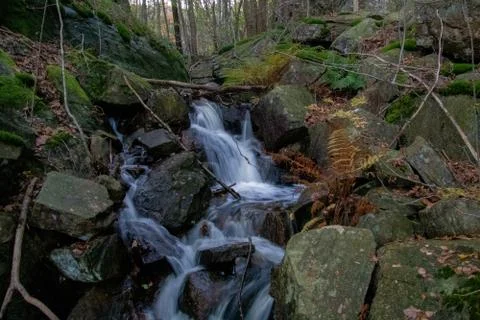 Small waterfall Stock Photos