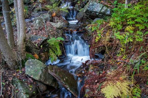 Small waterfall Stock Photos