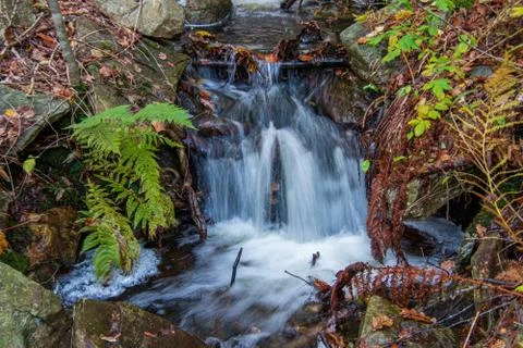Small waterfall Stock Photos