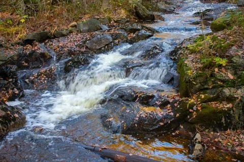 Small waterfall Stock Photos