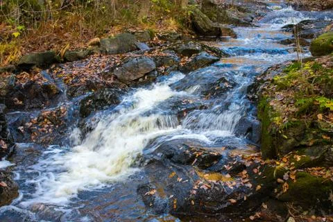 Small waterfall Stock Photos