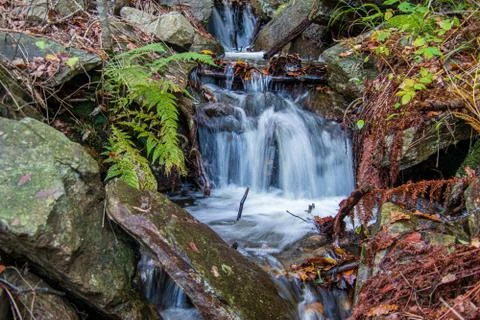 Small waterfall Stock Photos