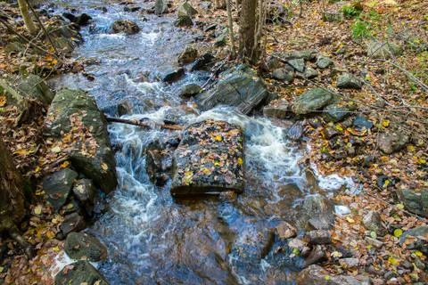 Small waterfall Stock Photos