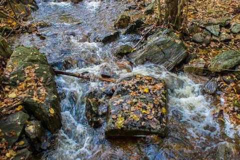 Small waterfall Stock Photos