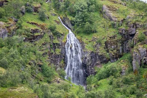 Small waterfall Stock Photos