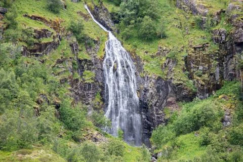 Small waterfall Stock Photos