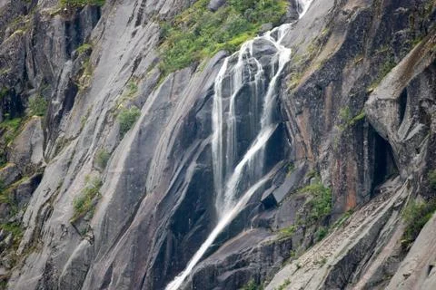 Small waterfall Stock Photos