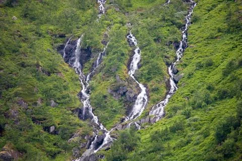 Small waterfall Stock Photos