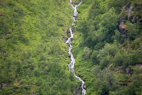 Small waterfall Stock Photos