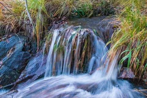 Small waterfall Stock Photos