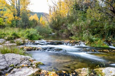 Small waterfall Stock Photos