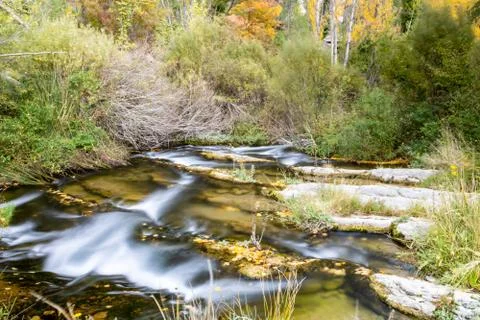 Small waterfall Stock Photos