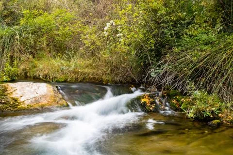 Small waterfall Stock Photos