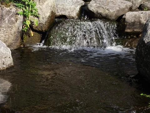 A small waterfall Stock Photos