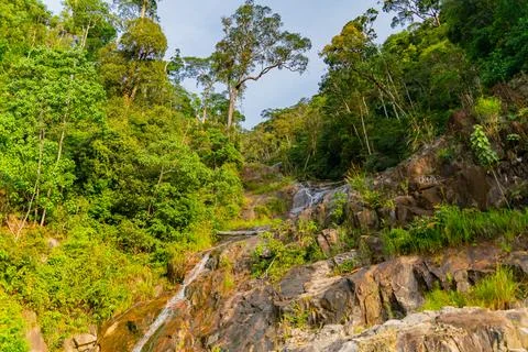 A small waterfall. Photos