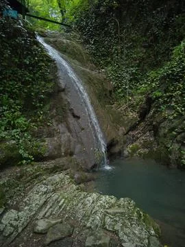 Small waterfall Stock Photos