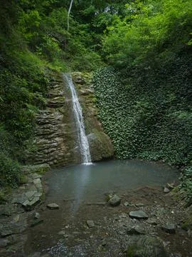 Small waterfall Stock Photos