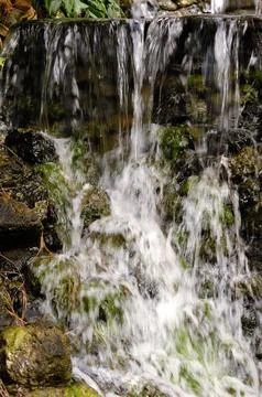 Small waterfall Stock Photos