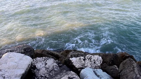 Small waves Stock Footage 114283045