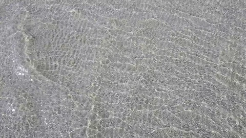 Small waves near the shore Stock Footage 91662651