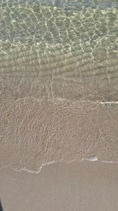 Small waves in the sand. Stock Footage 171420993