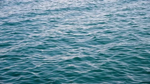 Small waves on sea water Stock Footage 158434158
