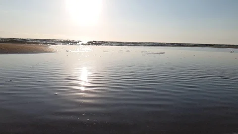 Small waves slow motion from the italian sea Stock Footage 103103210