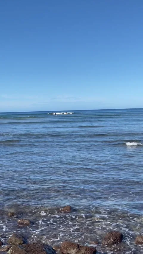 Small Waves view Stock Footage 236261068