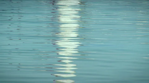 Small waves on the water 3 Stock Footage 704353