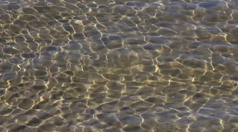 Small waves on a water surface as background Stock Footage 48713660
