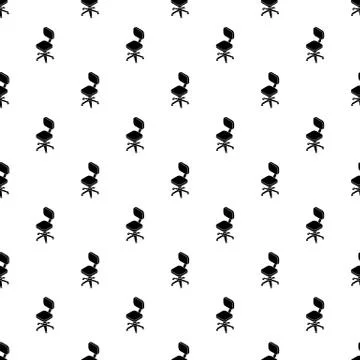 Small wheel chair pattern vector seamless Stock Illustration
