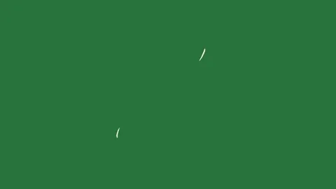 Small white dot and logo on it screen line in the middle egg circle isolated on Stock Footage 336855550