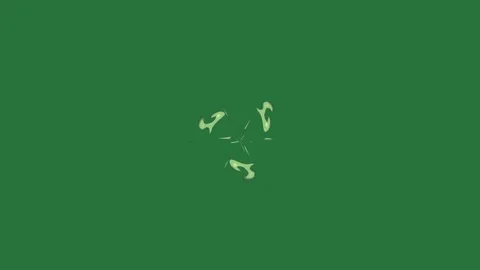Small white dot and star in the middle screen broken glass an insect on bird Stock Footage 336855676