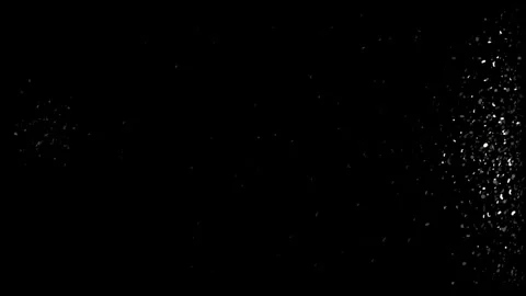 Small white splashes around the edges of a black screen. Stock animation with 動画素材 339020438