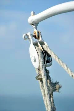 Small winch Stock Photos