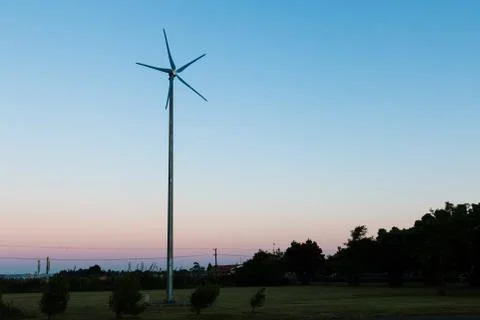 Small Wind Turbine Stock Photos