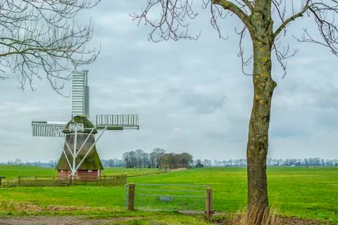 Small windmill Stock Photos