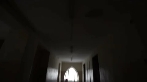 Small window and horror house Stock Footage 167589719