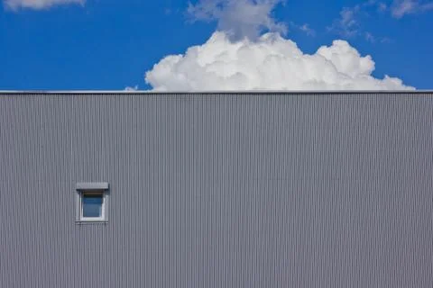 Small window and sky Stock Photos