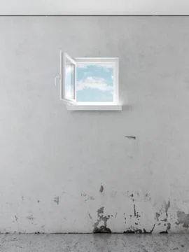 Small window on the wall イラスト素材