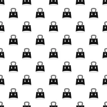 Small woman bag pattern Stock Illustration