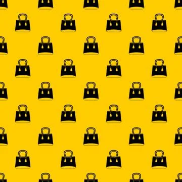 Small woman bag pattern vector Stockillustratie