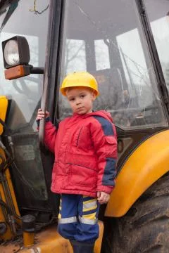 Small worker Stock Photos