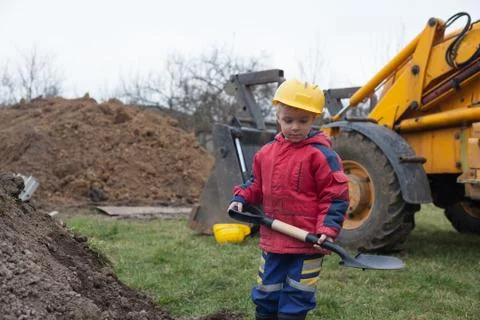 Small worker Stock Photos