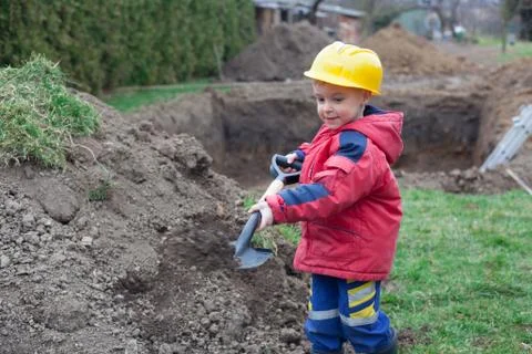 Small worker Stock Photos