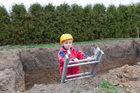 Small worker Stock Photos